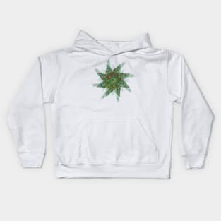 Christmas tree decorating Kids Hoodie